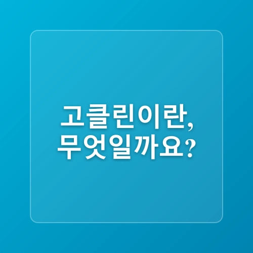 컴퓨터 속도 느려짐 고클린으로 해결하는 법!