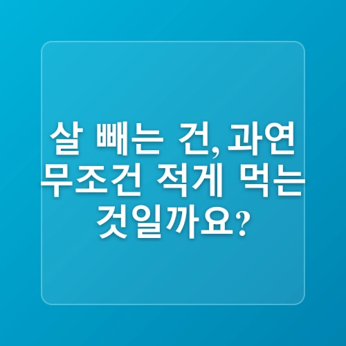 건강하고 맛있는 다이어트 식단 추천! 저칼로리 레시피