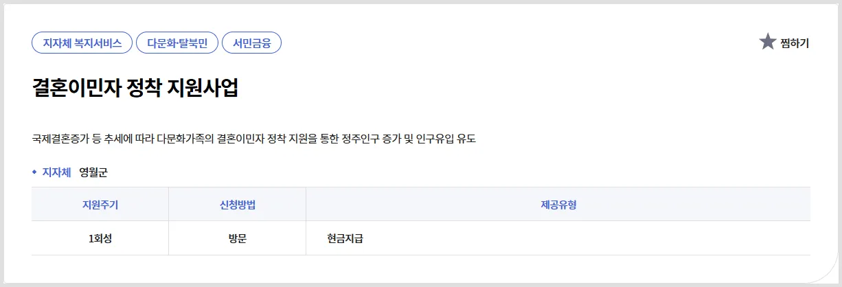 💡 결혼이민자 정착 지원사업 | 현직 복지사의 실속 가이드