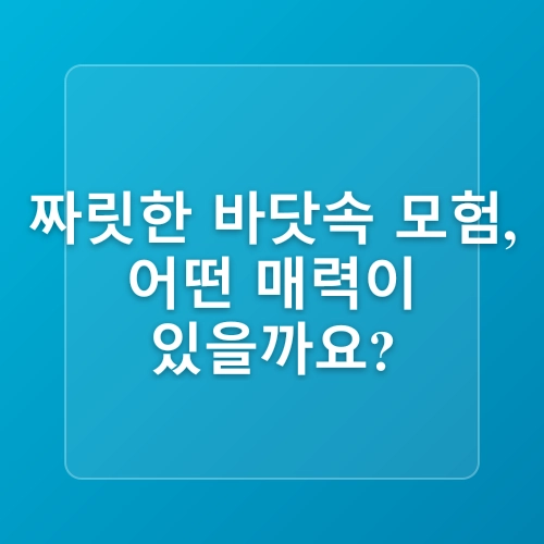 씨라이프부산아쿠아리움 해운대 여름 실내놀거리 비오는날 아이랑 가볼만한곳