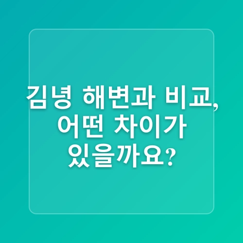 제주 동쪽 스노클링 포인트 아이들과 물놀이하기 좋은 김녕 성세기해변
