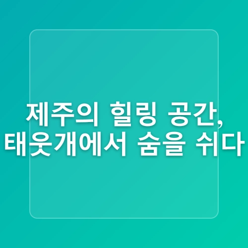 제주 서귀포 태웃개 제주도 현지인 스노클링 명소 용천수 바다 물놀이 가능 시기