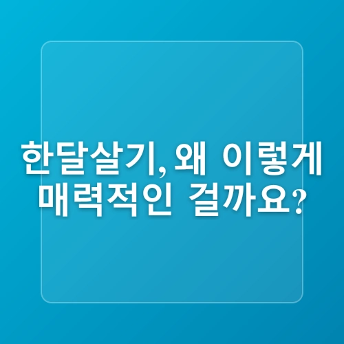 한달살기 꿈꾼다면? 한달살러 이용 방법 완벽 정리! | 국내여행 가이드 추천