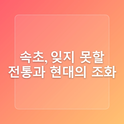키즈프렌들리 여름휴가! 강릉 속초 고성 아이와 가볼만한 곳