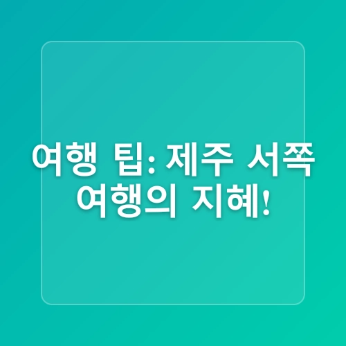 제주 애월 가볼만한곳 후기 무료 제주도 서쪽 코스 새별오름