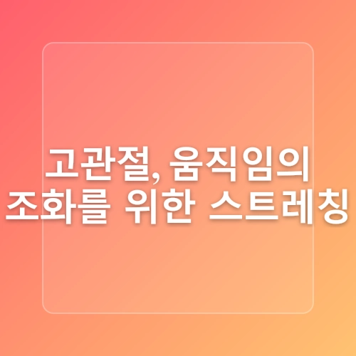 고관절 스트레칭 요가 효과 자세 교정 운동 홈트레이닝 팁